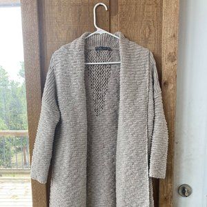 Prana Grey Wrap Sweater